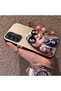 Samsung Galaxy A34 Compatible Hard Acrylic Back Silicone Edge Lens Protection Double Case - 3