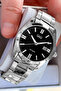 Original Quartz Gift Men's Watch - Silver Steel Band 5 Atm Water Resistant Japanese Movement-With Box Cbkqqe2003C2