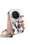 Vivo X300 Pro Compatible Hard Acrylic Back Silicone Edge Lens Protection Dual Case