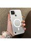 Realme C21Y/C25Y Compatible Minimal Printed Ring Appearance Hard Case, Does Not Have Magnetic Features