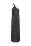 Silver Openwork One-Shoulder Glittery Long Dress - 5