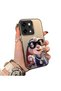 Oppo Reno14 Pro Compatible Hard Acrylic Back Silicone Edge Lens Protection Dual Case
