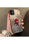 iPhone 12/12 Pro Compatible Hard Acrylic Back Silicone Edge Lens Protection Double Case - 2