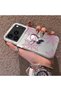 iPhone 17 Pro Max Compatible Hard Acrylic Back Silicone Edge Lens Protection Dual Case - 3