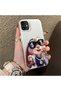 iPhone 12/12 Pro Compatible Hard Acrylic Back Silicone Edge Lens Protection Double Case - 2
