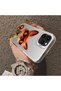 حافظة مزدوجة متوافقة مع هاتف iPhone 11 Pro Max مصنوعة من الأكريليك الصلب وحافة من السيليكون لحماية العدسة - 4