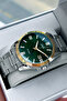 Original Quartz Gift Men's Watch - Silver Steel Band 5 Atm Water Resistant Japanese Movement-With Box Cbkqqe2003C5 - 2