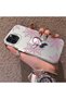 حافظة مزدوجة متوافقة مع هاتف iPhone 11 Pro مصنوعة من الأكريليك الصلب وحافة من السيليكون لحماية العدسة - 3