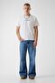 Gj reg fit jacquard stripe tee. - 3
