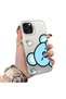iPhone 12 Pro Max Compatible Hard Acrylic Back Silicone Edge Lens Protection Double Case