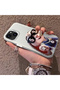 iPhone 15 Plus/14 Plus Compatible Hard Acrylic Back Silicone Edge Lens Protection Double Case - 4