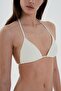 Off-White Draped Triangle Bikini - 2