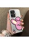 حافظة مزدوجة متوافقة مع هاتف Realme Note 60 مصنوعة من الأكريليك الصلب وحافة من السيليكون لحماية العدسة - 3