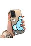Samsung Galaxy A73 Compatible Hard Acrylic Back Silicone Edge Lens Protection Double Case