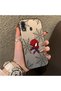 Samsung Galaxy A30/A20 Compatible Hard Acrylic Back Silicone Edge Lens Protection Double Case - 2