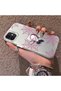 iPhone 12/12 Pro Compatible Hard Acrylic Back Silicone Edge Lens Protection Double Case - 3