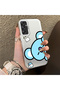 Samsung Galaxy A24 Compatible Hard Acrylic Back Silicone Edge Lens Protection Double Case - 2