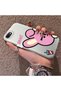 iPhone 7/8/Se 2020 2022 Compatible Hard Acrylic Back Silicone Edge Lens Protection Double Case - 4