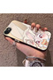 iPhone 7/8/Se 2020 2022 Compatible Hard Acrylic Back Silicone Edge Lens Protection Double Case - 4