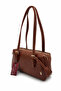 Viona Women's Brown Long Strap Daily Hand and Shoulder Bag - 2