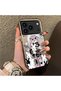 iPhone 17 Pro Max/18 Pro Max Compatible Hard Acrylic Back Silicone Edge Lens Protection Dual Case - 2