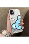 iPhone 12/12 Pro Compatible Hard Acrylic Back Silicone Edge Lens Protection Double Case - 2