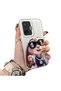 Xiaomi Poco F7 Compatible Hard Acrylic Back Silicone Edge Lens Protection Double Case