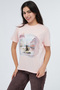 Miomazel Kedi Baskılı Basic T-Shirt