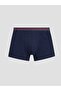 Burgundy Cotton Flexible Men's Boxer Briefs 5-Pack - 2