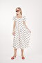 Women's Tulip Sleeve Polka Dot Dress - 5