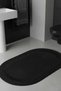 Trikotlu Oval Bath Mat |   Washable Modern Floor Mat |   5 Color Options | 50X80 cm - 4