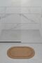 Oval Bath Mat |   Washable Modern Floor Mat |   5 Color Options | 60X100 cm - 5