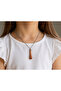 Metal Necklace with Microphone Figure – a Stylish Accessory Model for Music Lovers