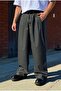 Premium Pleated Striped Model Fabric Trousers