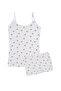 Girl's 2-Piece Cotton Ribbed Printed Athlete Boxer Set - 3