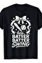 تي شيرت Hey Batter Swing لمحبي لعبة البيسبول