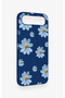 Tecno Spark 50 5g Compatible Blue Daisy Patterned Silicone Case - 3