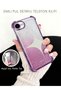 iPhone 16E/17E Max Compatible Transparent Four-Corner Silicone Coated Glossy Edge Case - 2