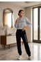 Zero-Collar Sweat Suit 2-Piece Combination Winter Shardooned Writing Printed Balance Unisex for Women and Men