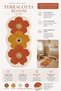 Eta Flower Themed Patterned Modern Woven Base Decorative Carpet Eta4126 - 4