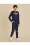 Senior Boys Navy Crew Neck Jog Set - 5