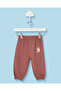 Infant Girls Mauve Placement Print Joggers