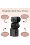 Ceramic Thermal Hair Rollers 8 pieces - Black - 6