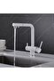 Kitchen Sink Faucet with Dual Flow Water Purification Outlet, Spiral Spout, White Color, 7 Years Warranty, Imported - 5
