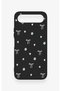 Tecno Spark 50 5g Compatible Mini Bow Black Patterned Silicone Case - 2