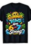 تي شيرت بطبعة 'Vibes Are 6-7 Strong' مضحك لعطلة الصيف - 2