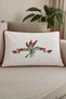 Floral Bird Pattern Throw Pillow |   Colorful Decorative Throw Pillow Cover