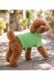 Miniş Green Small Breed Dog Pique Fabric Polo T-Shirt