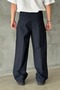 Premium Pleated Striped Model Fabric Trousers - 7