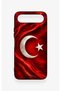 Tecno Spark 50 5g Compatible Turkish Flag Patterned Silicone Case - 2